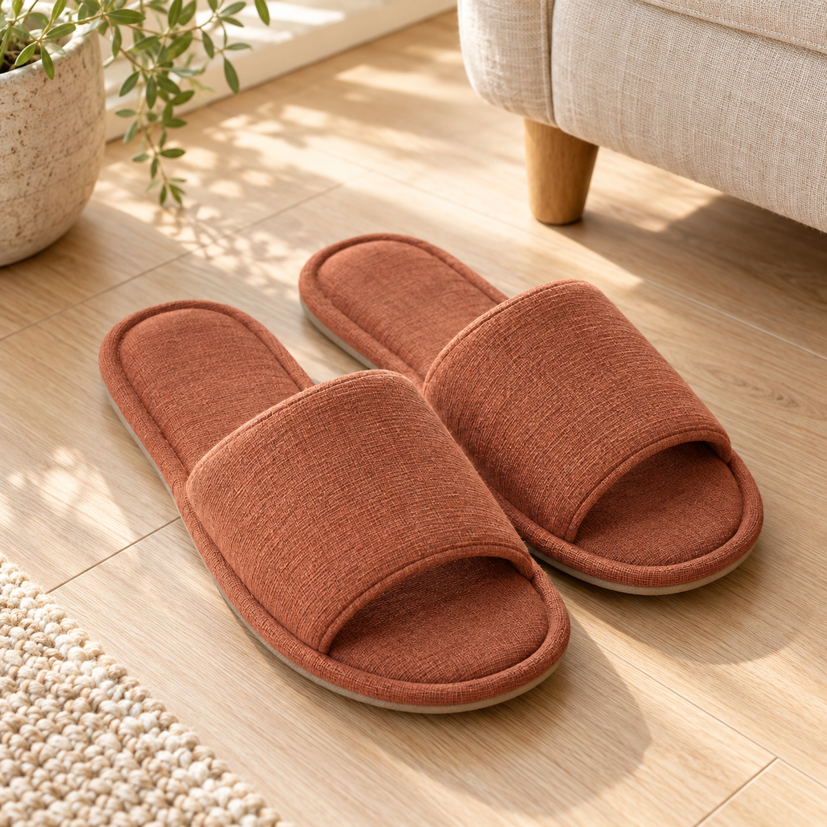 Terracotta Lounge Slides